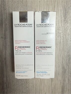 Two (2) Redermic R Anti-Aging Retinol Eye Cream, Brand New, 15 ml Each